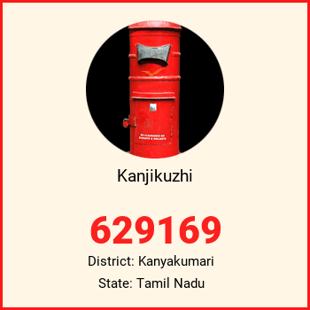 Kanjikuzhi pin code, district Kanyakumari in Tamil Nadu