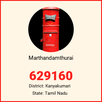 Marthandamthurai pin code, district Kanyakumari in Tamil Nadu