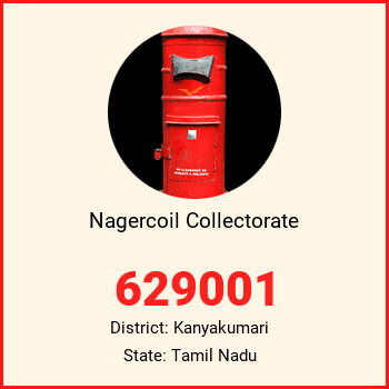 Nagercoil Collectorate pin code, district Kanyakumari in Tamil Nadu
