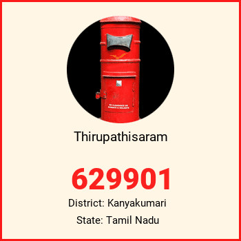Thirupathisaram pin code, district Kanyakumari in Tamil Nadu