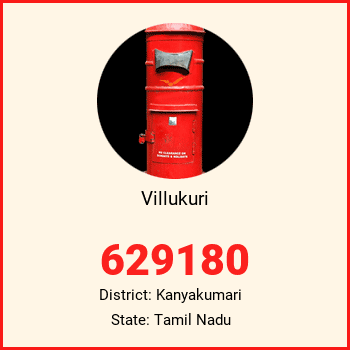 Villukuri pin code, district Kanyakumari in Tamil Nadu
