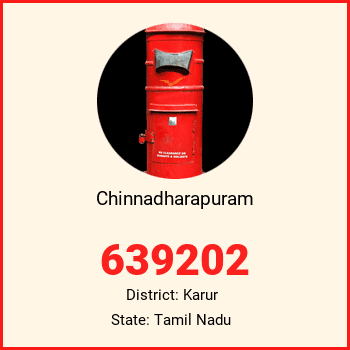 Chinnadharapuram pin code, district Karur in Tamil Nadu