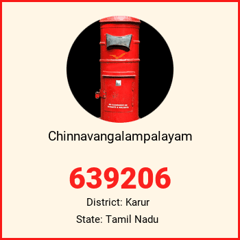 Chinnavangalampalayam pin code, district Karur in Tamil Nadu