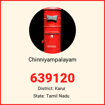 Chinniyampalayam pin code, district Karur in Tamil Nadu