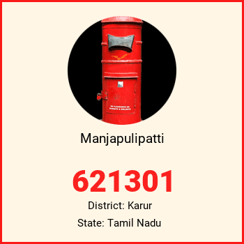 Manjapulipatti pin code, district Karur in Tamil Nadu