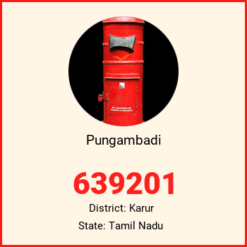Pungambadi pin code, district Karur in Tamil Nadu