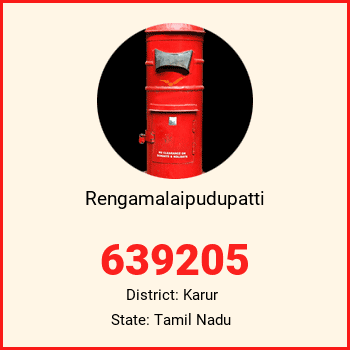 Rengamalaipudupatti pin code, district Karur in Tamil Nadu