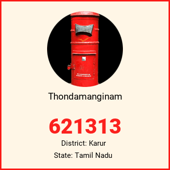 Thondamanginam pin code, district Karur in Tamil Nadu