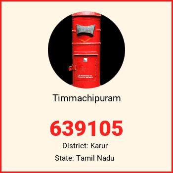 Timmachipuram pin code, district Karur in Tamil Nadu