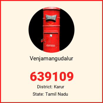Venjamangudalur pin code, district Karur in Tamil Nadu