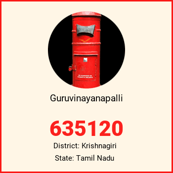 Guruvinayanapalli pin code, district Krishnagiri in Tamil Nadu