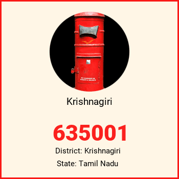 Krishnagiri pin code, district Krishnagiri in Tamil Nadu