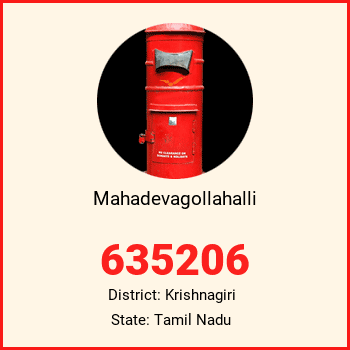 Mahadevagollahalli pin code, district Krishnagiri in Tamil Nadu