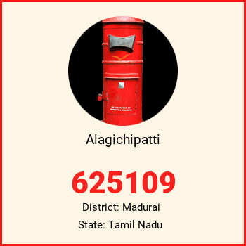 Alagichipatti pin code, district Madurai in Tamil Nadu