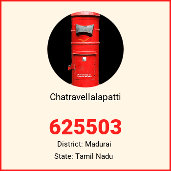 Chatravellalapatti pin code, district Madurai in Tamil Nadu