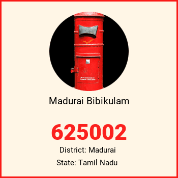 Madurai Bibikulam pin code, district Madurai in Tamil Nadu