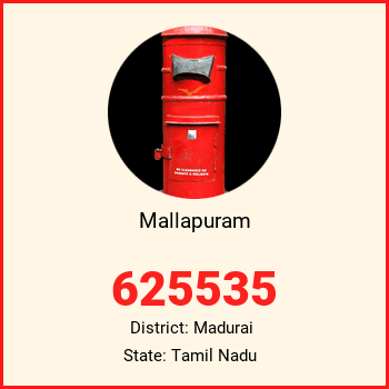 Mallapuram pin code, district Madurai in Tamil Nadu