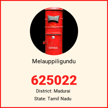 Melauppiligundu pin code, district Madurai in Tamil Nadu