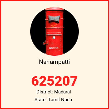 Nariampatti pin code, district Madurai in Tamil Nadu