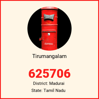 Tirumangalam pin code, district Madurai in Tamil Nadu