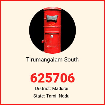 Tirumangalam South pin code, district Madurai in Tamil Nadu