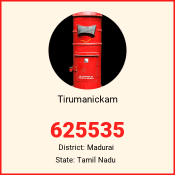 Tirumanickam pin code, district Madurai in Tamil Nadu