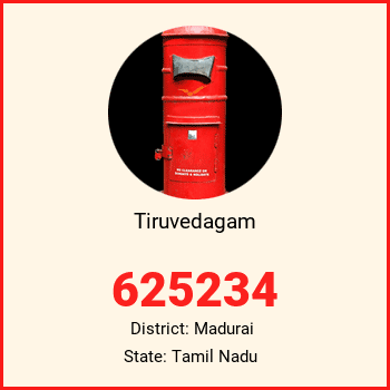Tiruvedagam pin code, district Madurai in Tamil Nadu