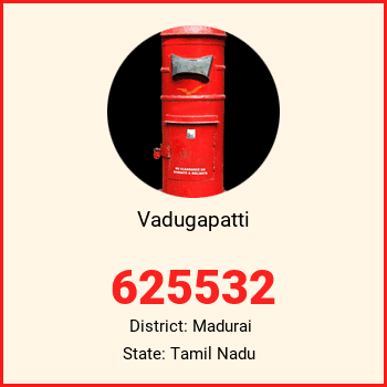 Vadugapatti pin code, district Madurai in Tamil Nadu