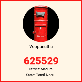 Veppanuthu pin code, district Madurai in Tamil Nadu
