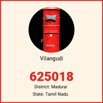 Vilangudi pin code, district Madurai in Tamil Nadu