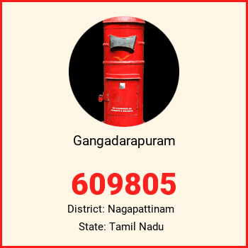 Gangadarapuram pin code, district Nagapattinam in Tamil Nadu