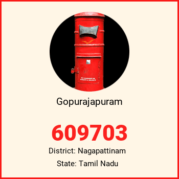 Gopurajapuram pin code, district Nagapattinam in Tamil Nadu