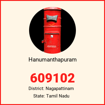 Hanumanthapuram pin code, district Nagapattinam in Tamil Nadu