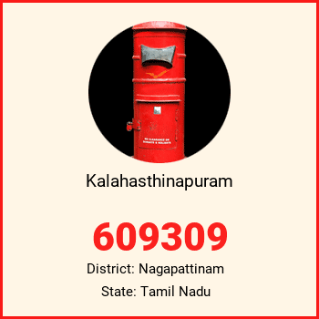Kalahasthinapuram pin code, district Nagapattinam in Tamil Nadu