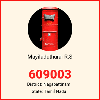Mayiladuthurai R.S pin code, district Nagapattinam in Tamil Nadu