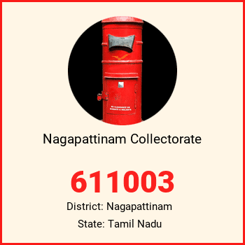 Nagapattinam Collectorate pin code, district Nagapattinam in Tamil Nadu