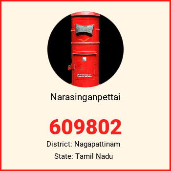 Narasinganpettai pin code, district Nagapattinam in Tamil Nadu