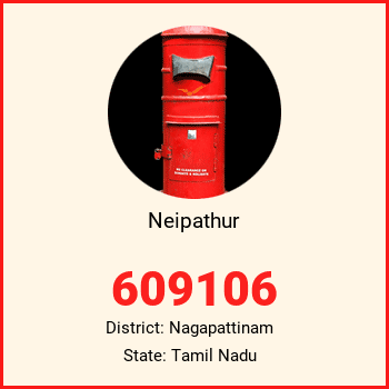 Neipathur pin code, district Nagapattinam in Tamil Nadu