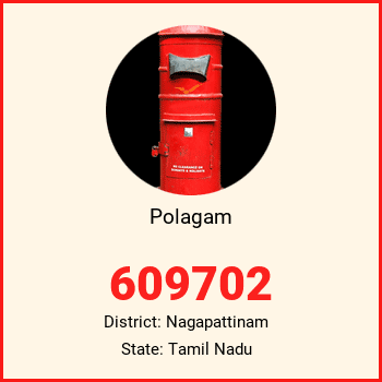 Polagam pin code, district Nagapattinam in Tamil Nadu
