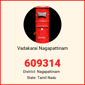 Vadakarai Nagapattinam pin code, district Nagapattinam in Tamil Nadu