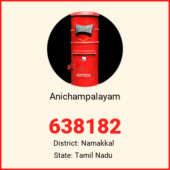 Anichampalayam pin code, district Namakkal in Tamil Nadu