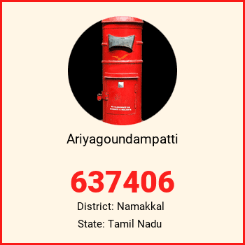 Ariyagoundampatti pin code, district Namakkal in Tamil Nadu
