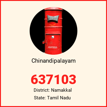 Chinandipalayam pin code, district Namakkal in Tamil Nadu