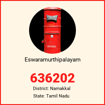 Eswaramurthipalayam pin code, district Namakkal in Tamil Nadu