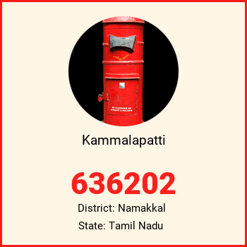 Kammalapatti pin code, district Namakkal in Tamil Nadu