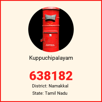 Kuppuchipalayam pin code, district Namakkal in Tamil Nadu