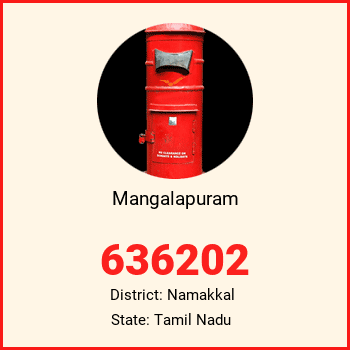Mangalapuram pin code, district Namakkal in Tamil Nadu