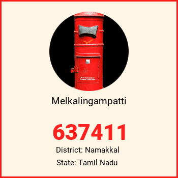 Melkalingampatti pin code, district Namakkal in Tamil Nadu