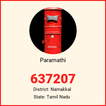 Paramathi pin code, district Namakkal in Tamil Nadu