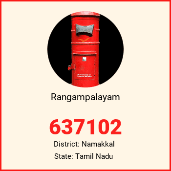 Rangampalayam pin code, district Namakkal in Tamil Nadu